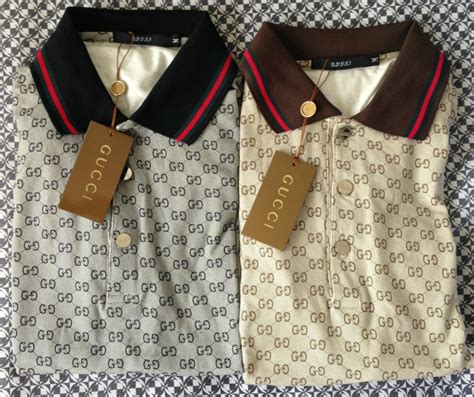 fake gucci polo shirt free shipping|authentic gucci polo shirts.